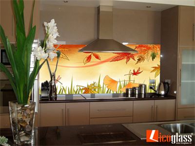  Kính hoa văn ốp bếp